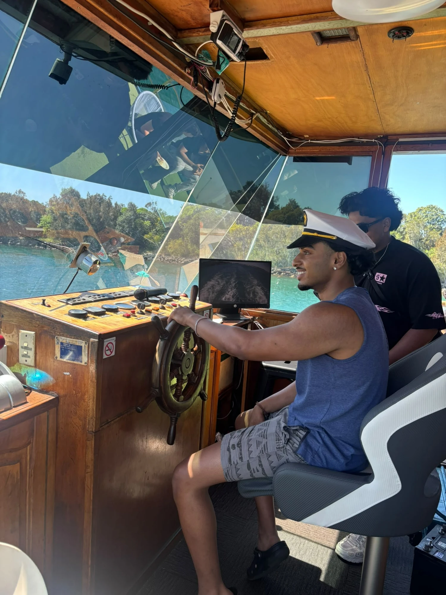 NILORA guests experiencing Port Macquarie from the water with Port AdVenture Cruises